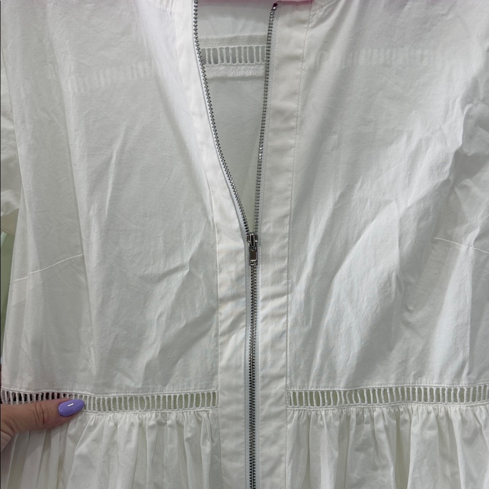 Elizabeth and James White Mini Dress - Picture 3 of 4